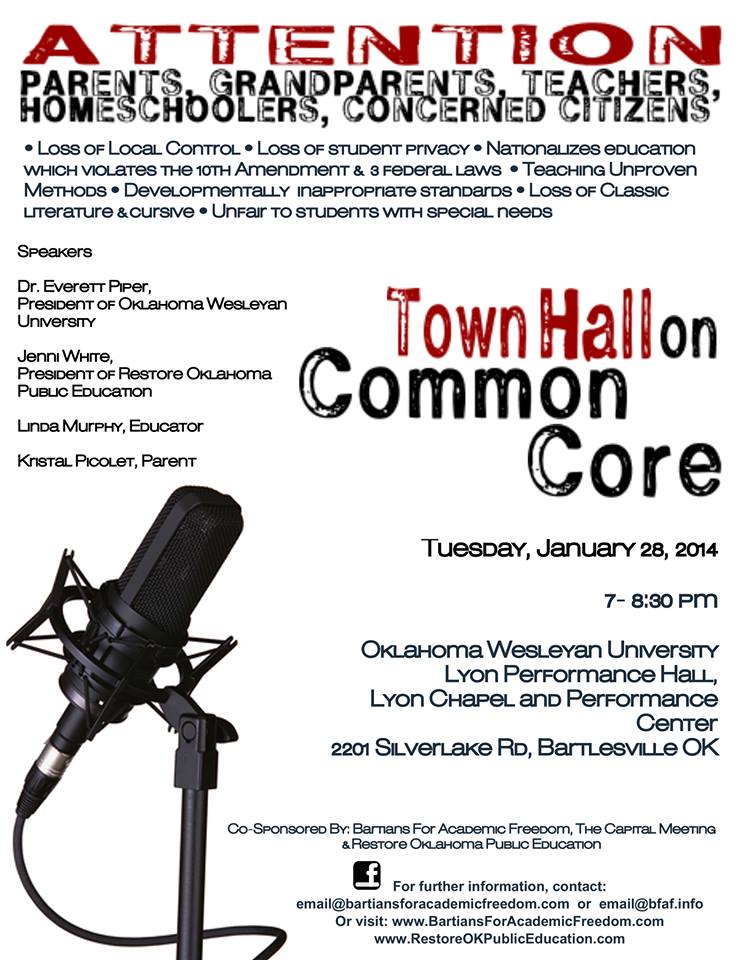 Town Hall on Common Core
