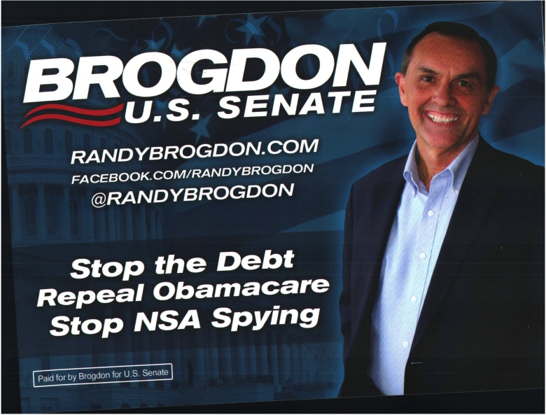Document-Randy Brogdon for US Senate - 3 key issues Mon Jun 09 2014 Randy Brogdon